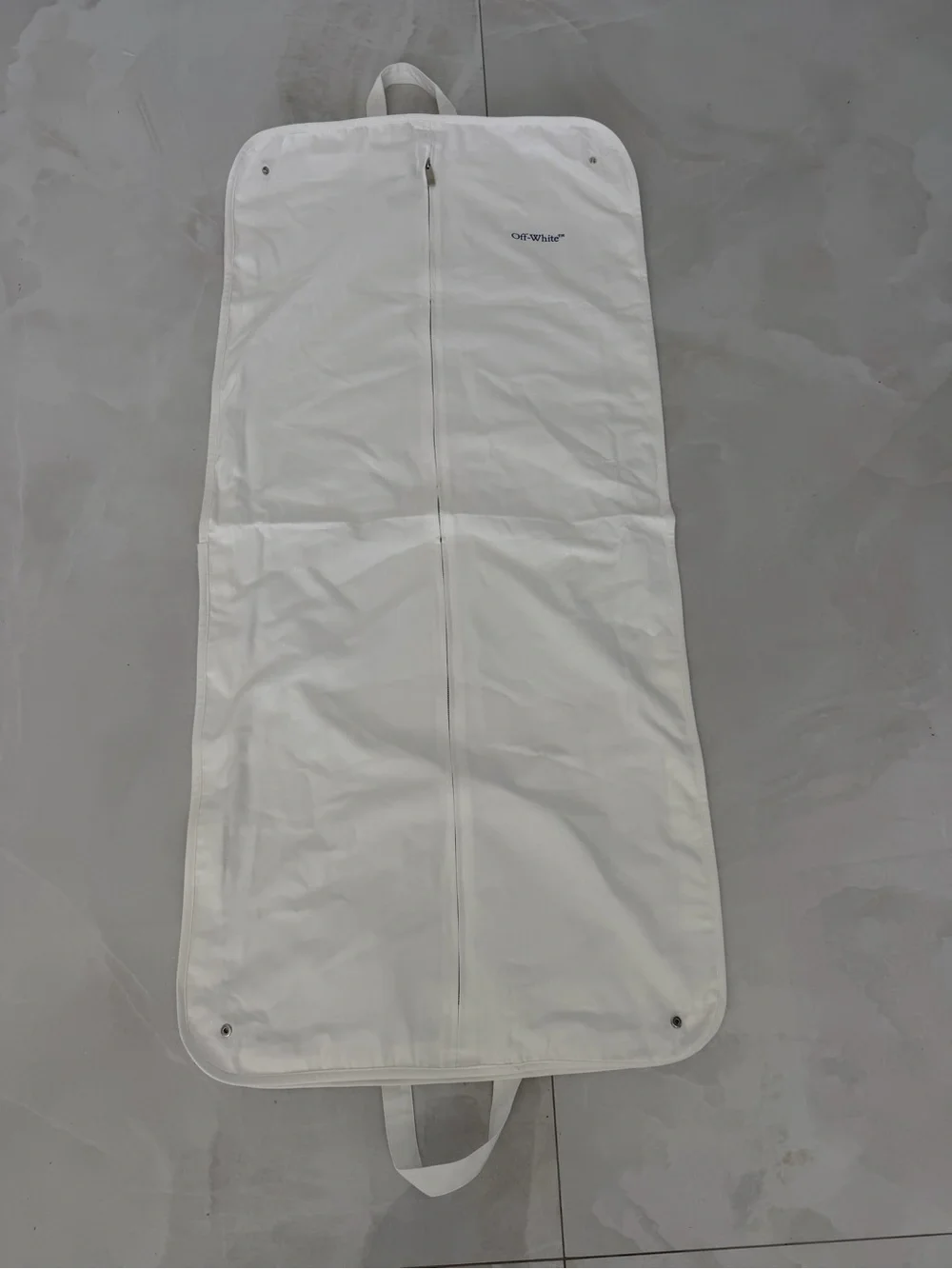 Newest Rare Off-White Garment Bag Shopping Bag & Receipt Holder